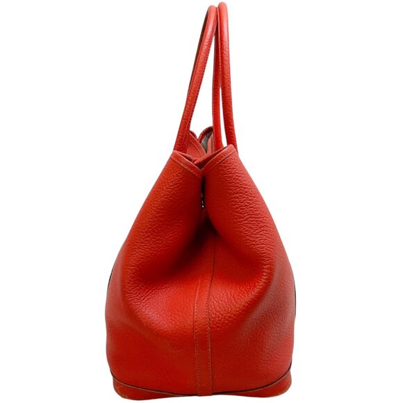 Hermes 2013 Orange Garden Party Tote - Picture 2 of 13